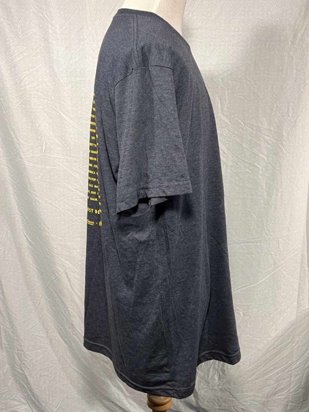 Baseballism Men's T-shirt 3XL Grey Field of Dreams Short Sleeve Crew Neck - Picture 2 of 6